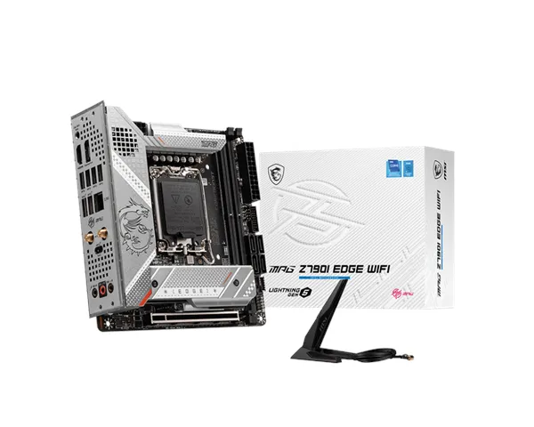 MSI MPG Z790I EDGE WIFI -emolevy - Intel Z790 - Intel LGA1700 -liitin - DDR5 RAM - Mini-ITX