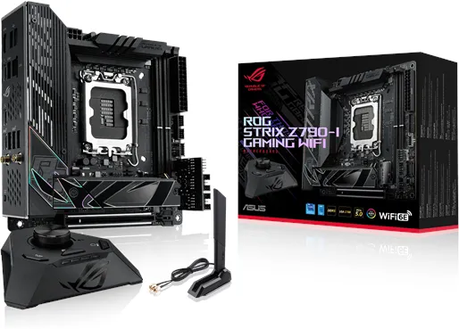 ASUS ROG STRIX Z790-I GAMING WIFI Emolevy - Intel Z790 - Intel LGA1700 - DDR5 RAM - Mini-ITX